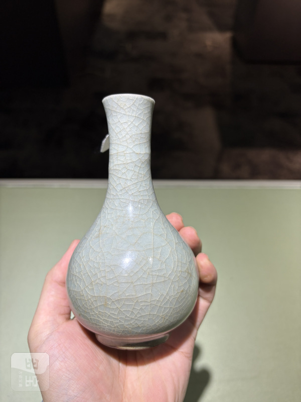 明 官釉小胆瓶 - 图6